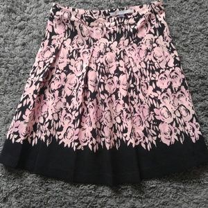 Luxe by Carmen Marc Valvo floral skirt